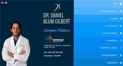Desktop Screenshot of drdanielblumgilbert.com